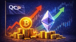 QCP says BTC above $92K and ETH past $3.1K may signal a regime shift as options skew tightens and upside demand builds.