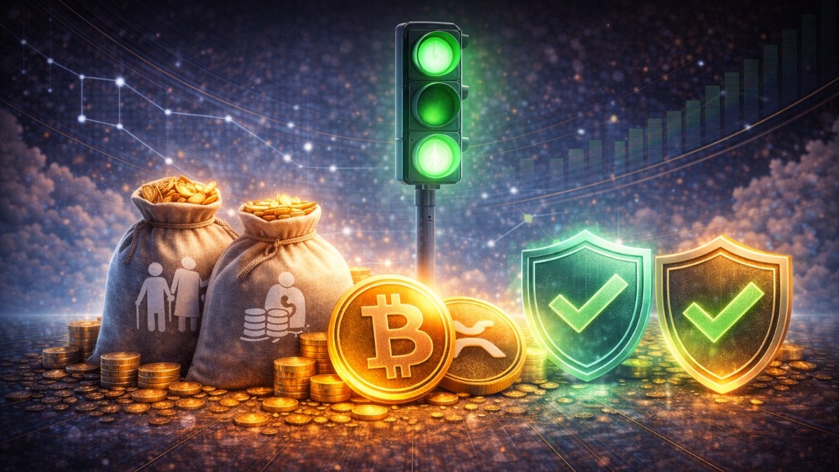 SEC and CFTC leaders say the time is right for measured pension crypto exposure, with guardrails and coordinated oversight as digital assets broaden.