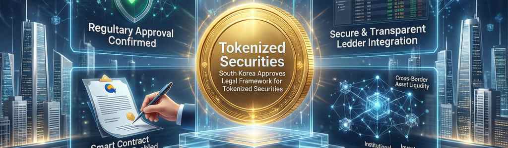 South-Korea-approved-laws-recognizing-tokenized-securities-as-financial-instruments