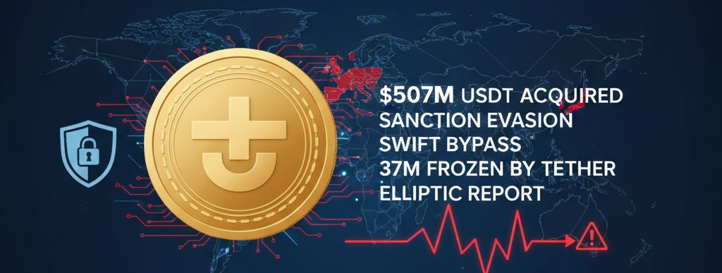 The Central Bank of Iran accumulated at least $507 million in USDT over the past year.