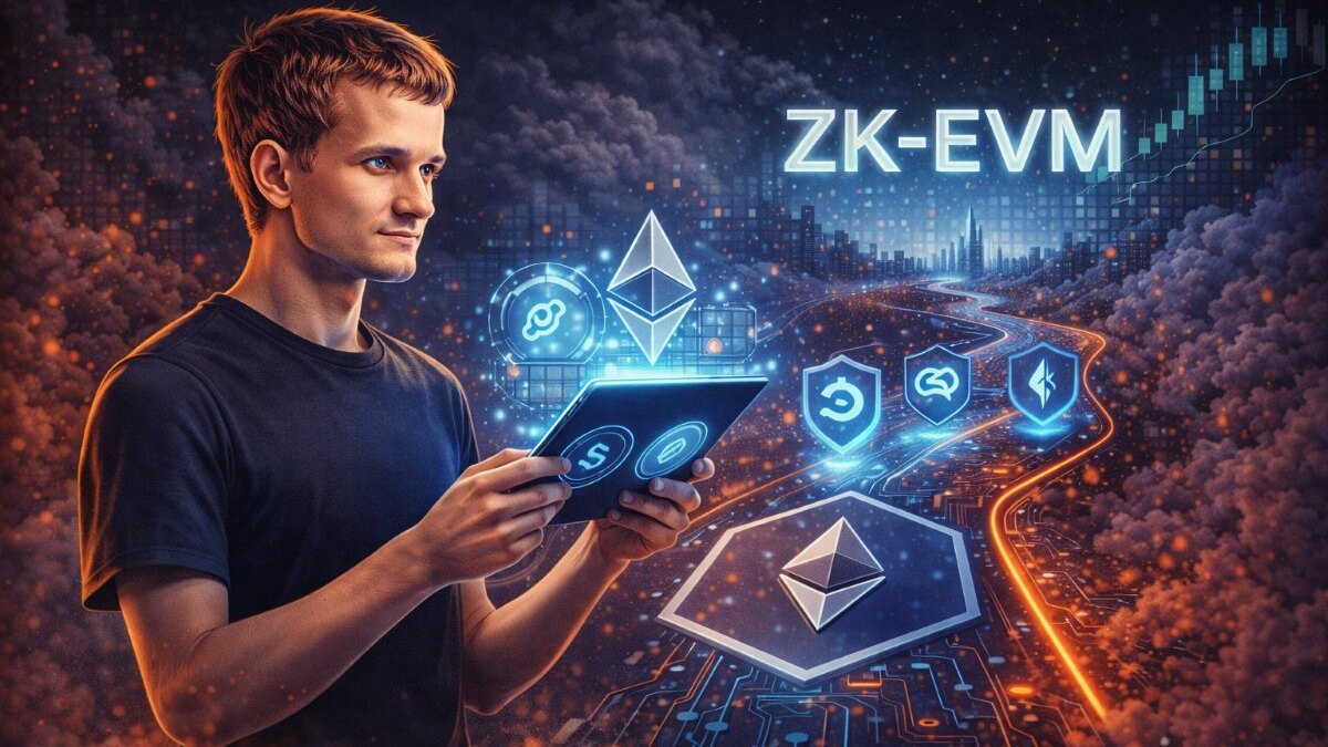 Buterin says ZK-EVMs and PeerDAS push Ethereum toward high bandwidth consensus, with full deployment targeted for 2026.