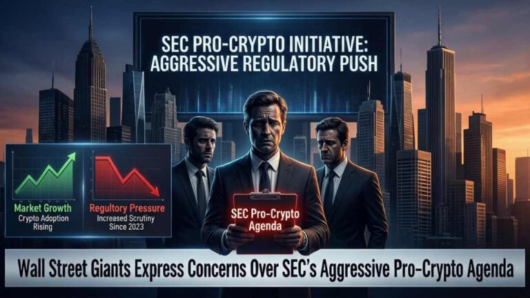 Wall-Street-Giants-Express-Concerns-Over-SECs-Aggressive-Pro-Crypto-Agenda