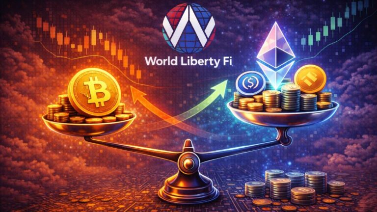 World Liberty Fi rotated from WBTC into ETH, withdrawing 162.69 WBTC from Aave and swapping part for 770.6 ETH, per onchain data.