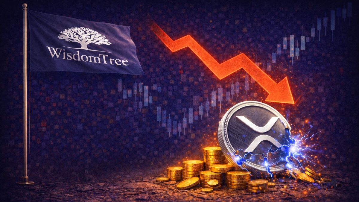 WisdomTree pulled its spot XRP ETF S-1 as XRP slid, while inflows stayed strong and traders watched key support and resistance.