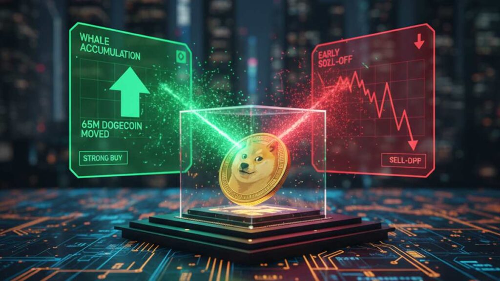 whale activity in Dogecoin-