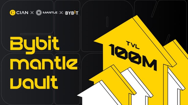 Mantle Vault Reaches $100M AUM on Bybit’s On-Chain Earn Platform