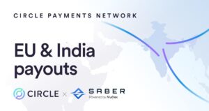 Circle Grows USDC Reach to Europe and India, Adds Saber to Strengthen OffāRamp Rails