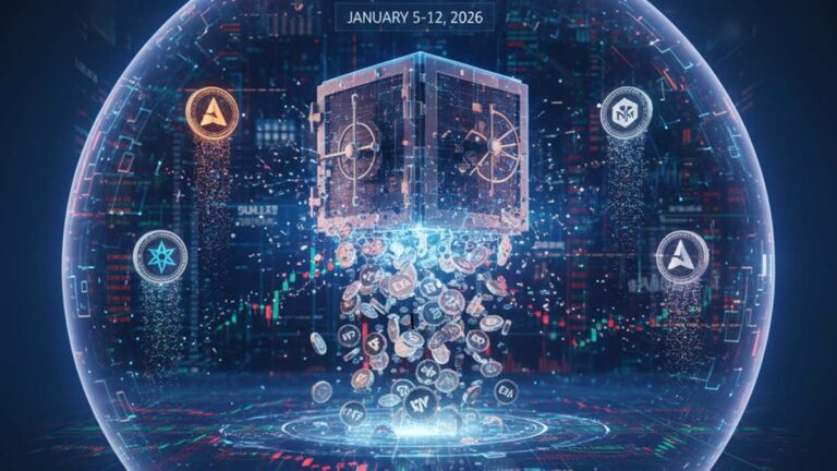 massive token unlocking-