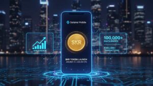 SKR token launch
