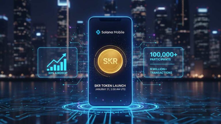 SKR token launch