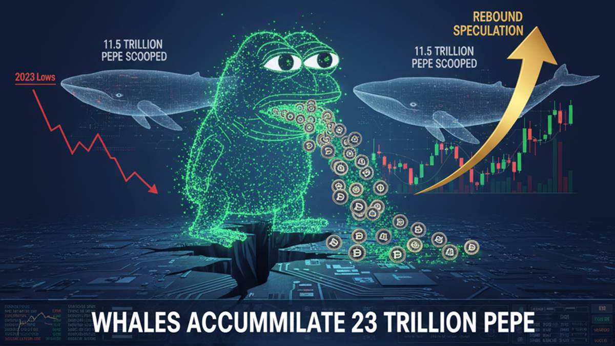 PEPE whale accumulation rebound-
