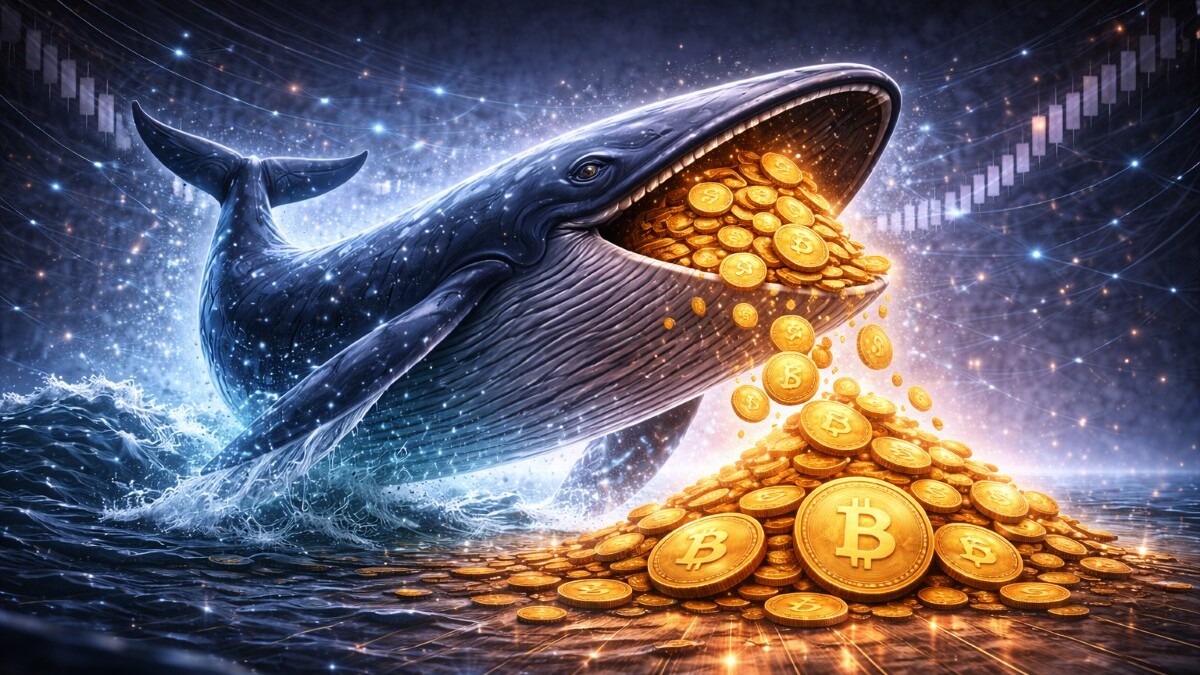 Bitcoin whales accumulated 30,000+ BTC in a week despite the dip—over $2B at ~$67K—hinting at strategic positioning.