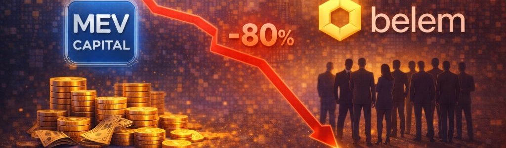 MEV Capital’s AUM fell 80% in four months, dropping from a $1.5 billion peak to about $300 million after millions in direct losses.