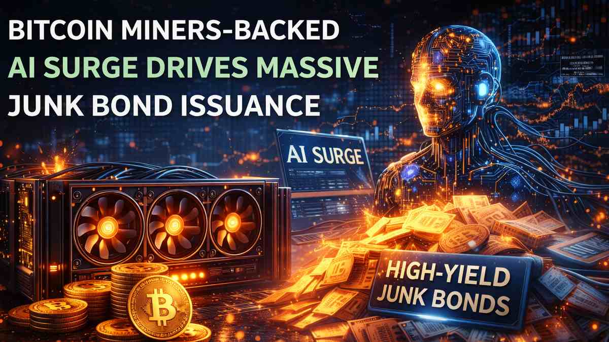 Bitcoin-Miners-Backed-AI-Surge-Drives-Massive-Junk-Bond-Issuance