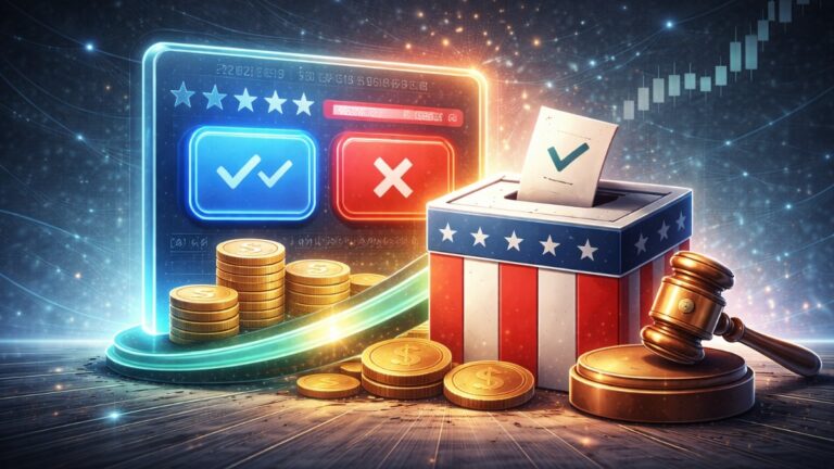 Bitwise asks SEC to approve PredictionShares ETFs holding 2028 election event contracts as issuers race in and regulators battle over oversight.