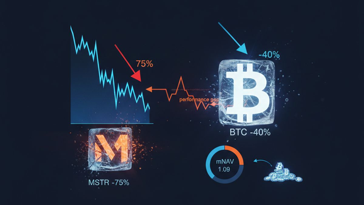 Strategy and Bitcoin shares fall-