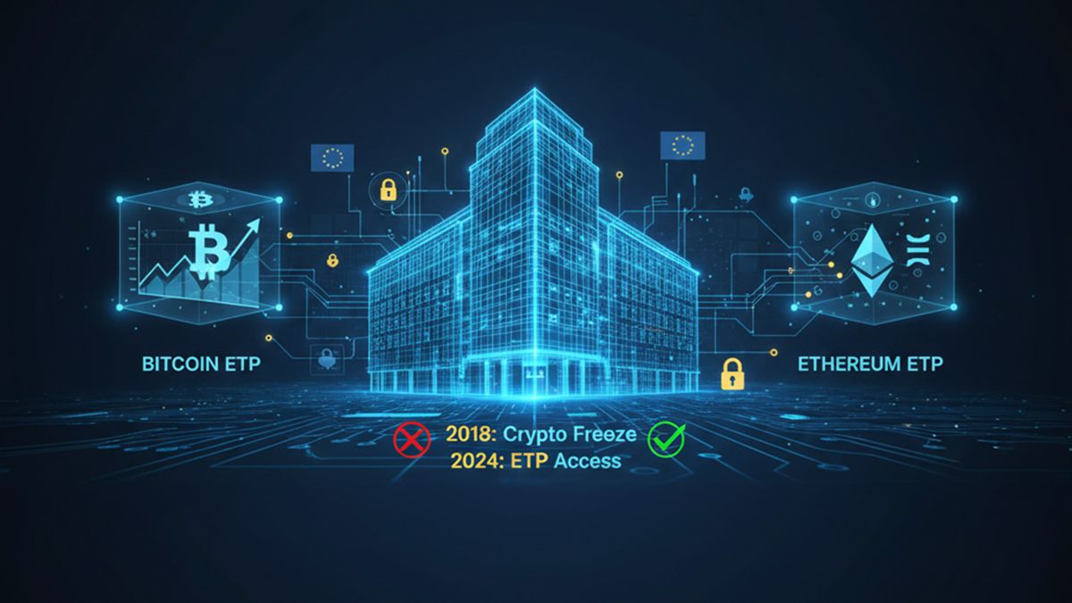 Danske Bank Ends Eight‑Year Crypto Freeze, Opens Bitcoin and Ethereum ETPs to Clients