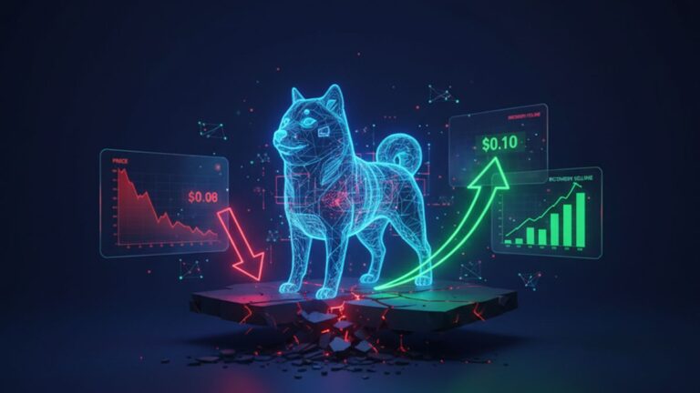 Dogecoin rebounds from August lows