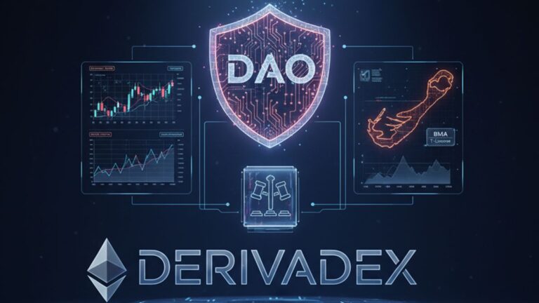 DAO-regulated derivatives exchange