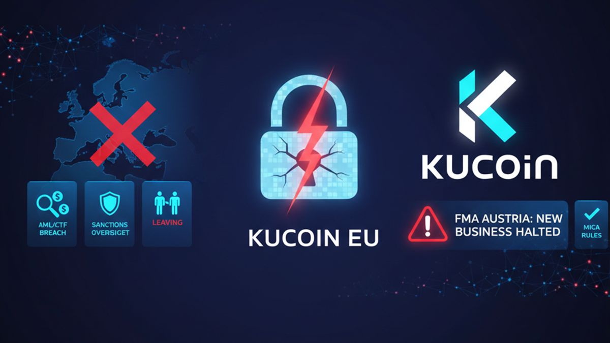 KuCoin EU Expansion Halted Following Compliance Gaps Under MiCA Rules