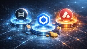 Santimentās GitHub data shows RWA dev clustering around Hedera, Chainlink, Avalanche and Stellar, signaling focused infrastructure buildout.