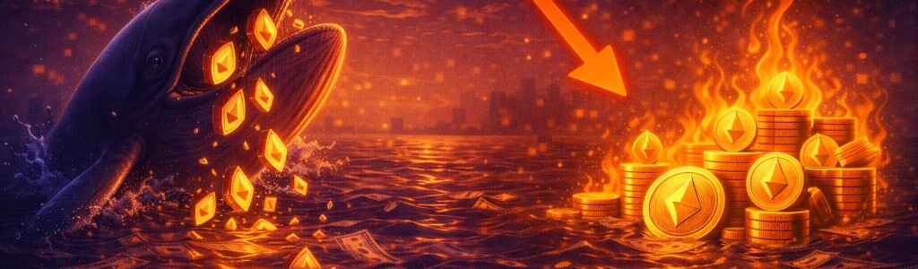 Hyperunit whale sold $500 million ETH to Binance in tranches of 69,000, 96,000, and 95,000 ETH, as intraday ETH fell 4% from $2,067.