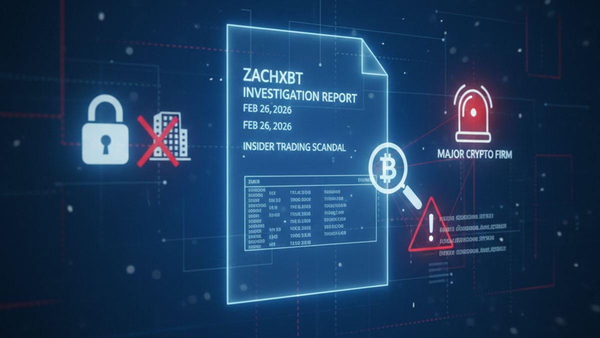 ZachXBT's research on insider trading