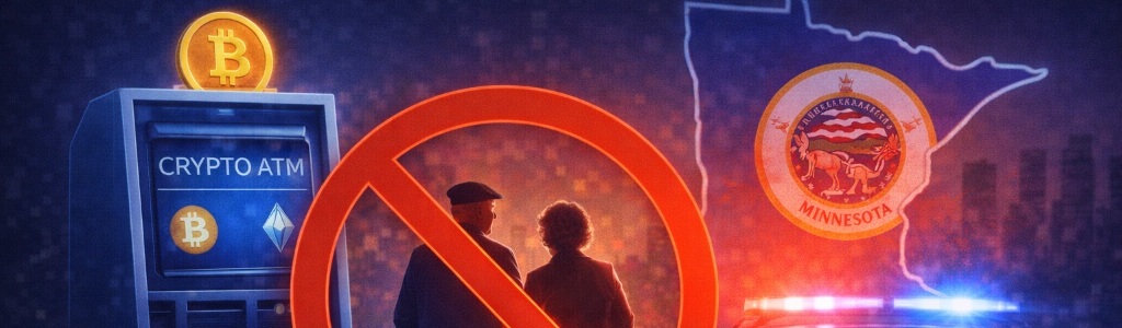 Minnesota DFL Rep. Erin Koegel introduced a bill to prohibit crypto kiosks statewide, responding to a reported surge in scams and elder fraud cases across Minnesota.