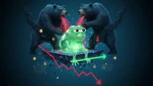 PEPE price under bearish pressure-