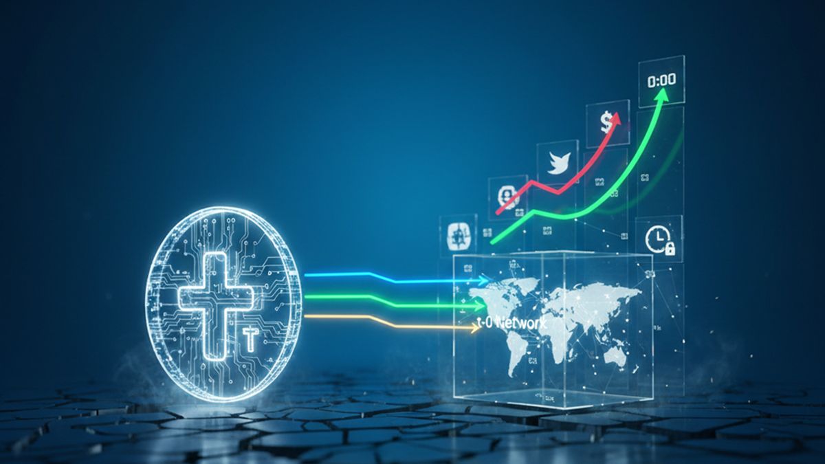 Tether Invests in t-0 Network to Power USD₮-Based Payment System