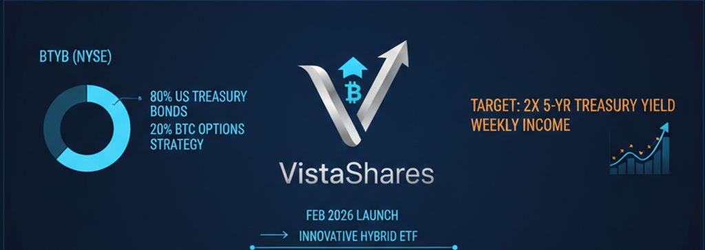 VistaShares combines bonds and Bitcoin-