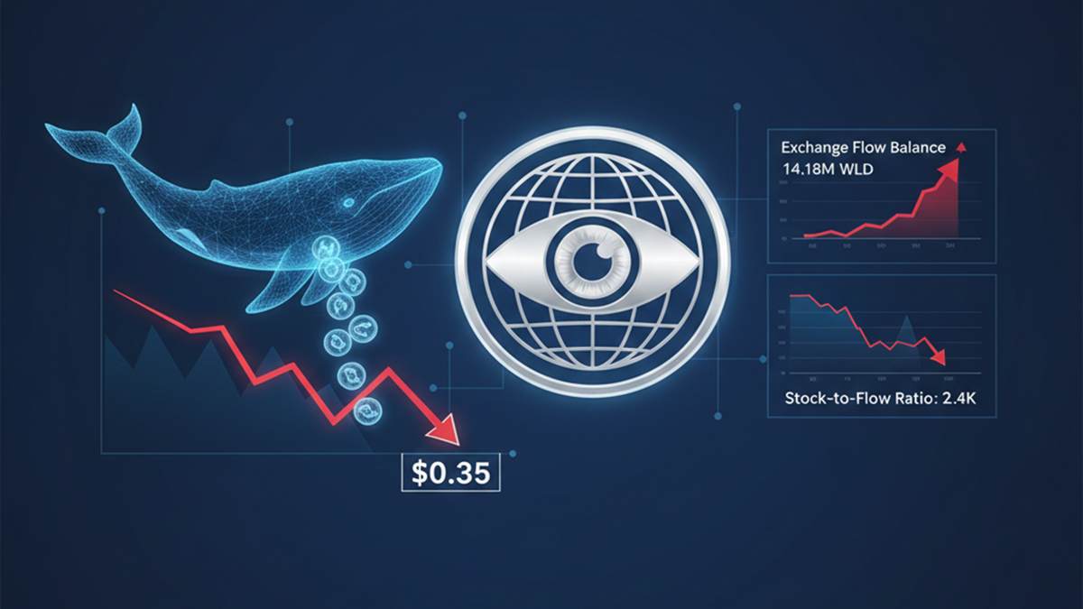Whale Sale on Binance Sends Worldcoin Price Below Key Level
