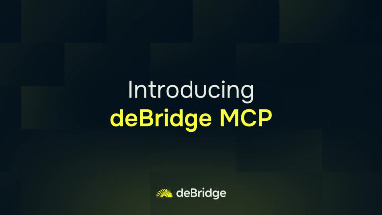 deBridge Introduces MCP, a Universal API Powering NonāCustodial CrossāChain Transactions