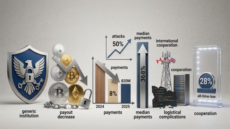 ransomware payments in 2025-