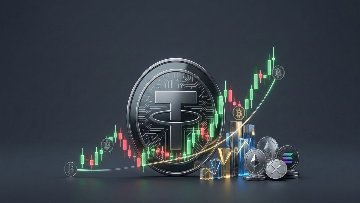 valuation of Tether in the secondary market-