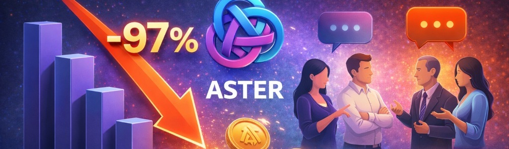 Aster cut monthly ASTER emissions from 78.4 million tokens to roughly 1.8 million to 2.25 million, replacing linear unlocks with staking-only rewards.