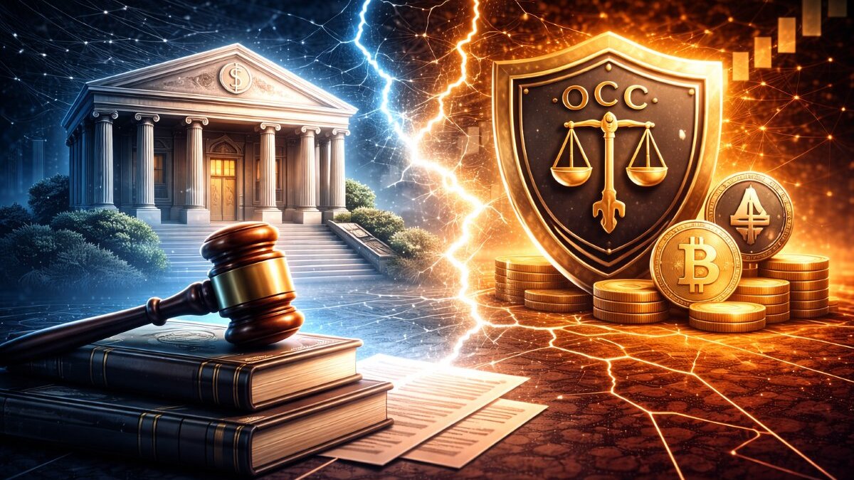 BPI is weighing a lawsuit against the OCC over easier trust-charter access for crypto and fintech firms, escalating a widening U.S. banking clash.