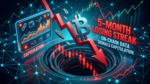 Bitcoin has accumulated five consecutive months of declines since October 2025, matching the historic negative streak of 2018-2019 if March closes in the red.