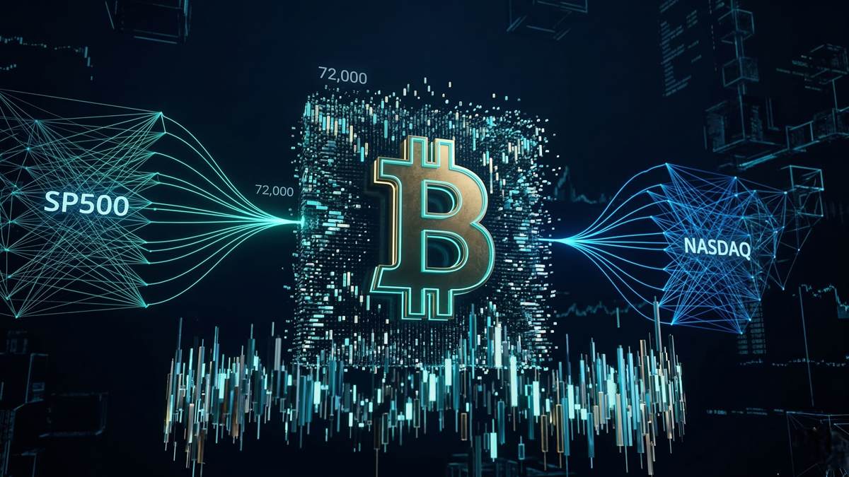 Bitcoin Holds Crucial Support as Its Correlation With Stocks Tightens