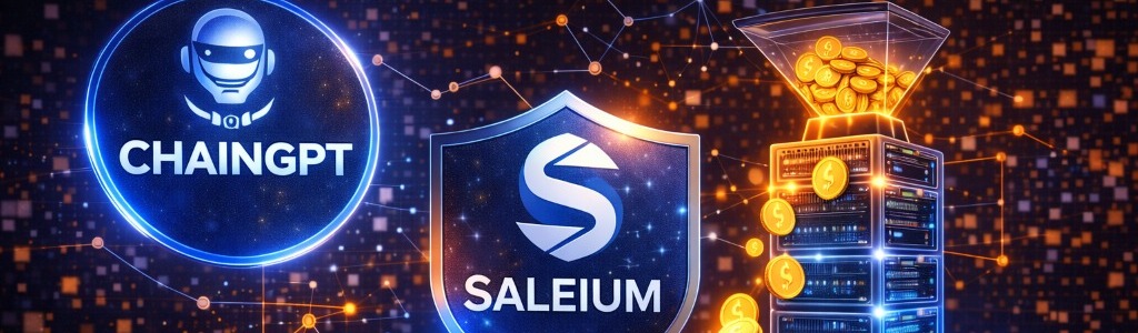 ChainGPT introduced Saleium as a self-hosted public sale engine that lets projects run token offerings on their own websites directly instead of third-party launchpads.