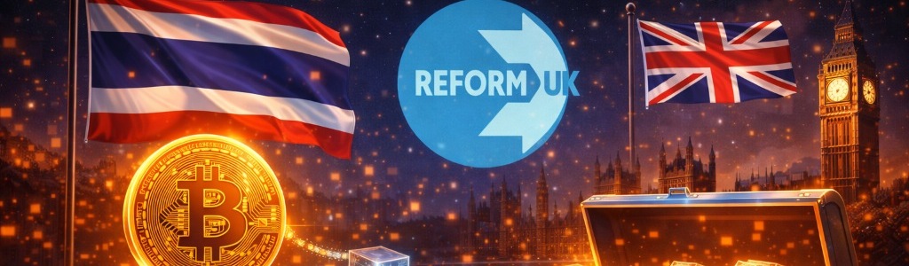 Reform UK received another £3 million ($4 million) from Thailand-based crypto investor Christopher Harborne, pushing 2025 donations this year to about $18 million overall.