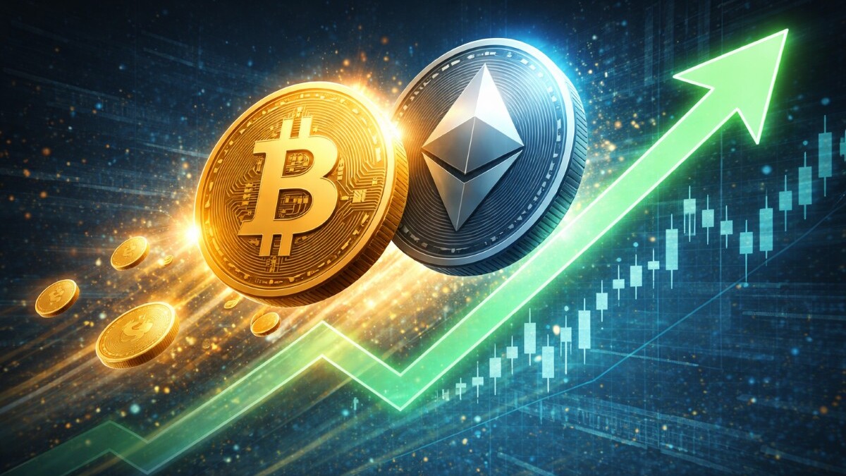 Bitcoin and Ethereum led a relief rebound after the weekend slump, but weak liquidity still leaves the broader crypto recovery looking fragile.