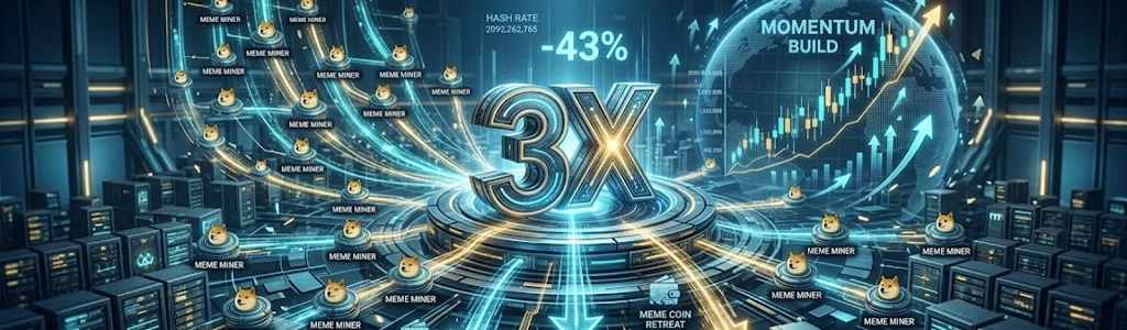 Dogecoin Mining Network Accelerates 3x
