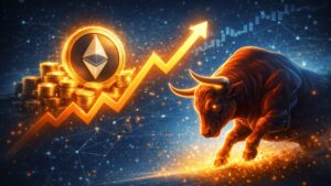 Ethereum reclaimed $2,200 after a sharp rebound from $1,840, as oversold signals eased and bulls pushed the market toward the next resistance zone.