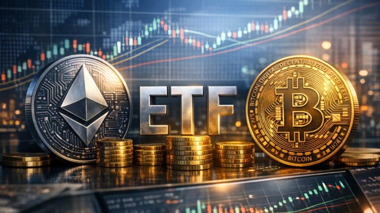 Ethereum ETF Momentum Builds While Bitcoin Inflows Stay Strong in Stabilizing Market