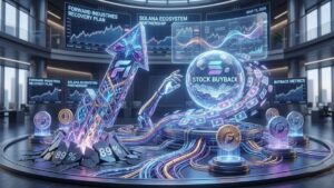 Forward Industries funds a 6-million-share buyback with a Galaxy Digital loan following an 89% drop in its market value.