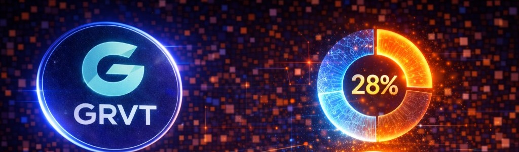 GRVT’s supply is capped at 1 billion tokens, while the exchange says $GRVT will unlock lower fees, better margin efficiency and platform benefits.