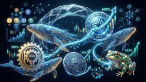 Mantle (MNT) recorded a 600% increase in transactions over $100,000