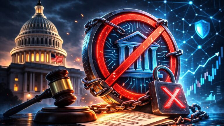 Senate housing bill adds a temporary ban on a Fed-issued U.S. CBDC through Dec. 31, 2030, defining scope, exceptions, and next steps.