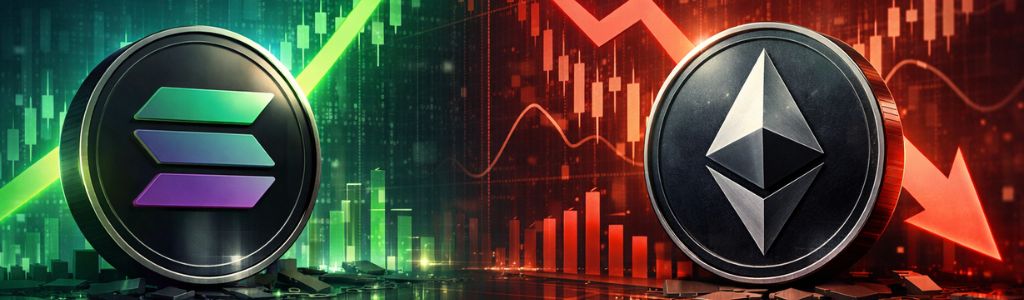 Solana Extends Streak While Ethereum Reverses